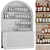 Modern Bar Cabinet Set2 2016 3D model small image 5