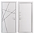 Metal Entry Door MG 169 3D model small image 4