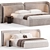 Elegant Valletta Bed 2015 Edition 3D model small image 1