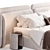 Elegant Valletta Bed 2015 Edition 3D model small image 4