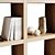 Decor Shelving with Books 3D model small image 1