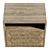 Modern Coastal Palecek Braxton Nightstand 3D model small image 3