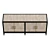 Faux Shagreen Sideboard, UV Unwrapped 3D model small image 3