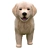 Golden Retriever Puppies Miniatures 3D model small image 14