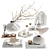 Deluxe Decor Set M025 3D model small image 1