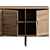 Wood Textured Handy Console, 3 Colors 3D model small image 4