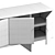 Wood Textured Handy Console, 3 Colors 3D model small image 7