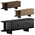 Wood Textured Handy Console, 3 Colors 3D model small image 11