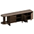 Wood Textured Handy Console, 3 Colors 3D model small image 12