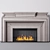 Modern Bioethanol Euroclassic Fireplace 3D model small image 5