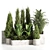 High-Quality Outdoor Plants Set 3D model small image 2