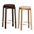 Audo Copenhagen Upholstered Counter Stools 3D model small image 7