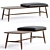 Elegant Ercolani Von Modern Bench 3D model small image 1