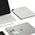 Apple White Tech Set Bundle 3D model small image 5