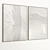 Plaster Texture Dual Photo Frame 3D model small image 2