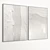 Plaster Texture Dual Photo Frame 3D model small image 6