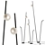Karman Interactive Pois Floor Lamp 3D model small image 1