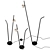 Karman Interactive Pois Floor Lamp 3D model small image 2