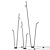 Karman Interactive Pois Floor Lamp 3D model small image 3