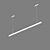 Magnetic Track Light Vilo Slim 3D model small image 2