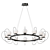 Modern Geometric Lighting Fixture 3D model small image 1