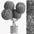Topiary Ball Outdoor Plant 3D model small image 4