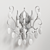 Crystal Effect Chandelier lamella 3D model small image 4