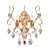 Crystal Effect Chandelier lamella 3D model small image 7