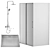 Modern Shower Enclosure System Iddis 3D model small image 5