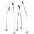 Karman Nilo LED Floor Lamp 3D model small image 5