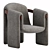  Stylish Sari Lounge Armchair 3D model small image 3