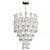 Crystal Chandelier for Modern Interiors 3D model small image 2