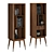 Barne Open Shelf with Décor Set 3D model small image 2