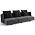 Luxury Living Volo Sofa Set 3D model small image 5