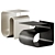 Sleek Budde Side Table 3D model small image 8