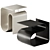 Sleek Budde Side Table 3D model small image 9