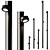 Karman Jaco LED Outdoor Floor Lamp 3D model small image 3