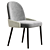 Elegant Leather Swivel Office Chair 3D model small image 3