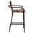 Modern Rustic Algueret Stool Elegance 3D model small image 3