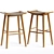 Atoka Acacia Wood Patio Bar Stool 3D model small image 4