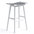 Atoka Acacia Wood Patio Bar Stool 3D model small image 5