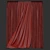 Modern Velvet Curtain 50 3D model small image 2