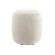 Fluffy Sweet Pouf Beige White 3D model small image 2