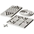 Glossy Decor Set Game Kit 3D model small image 4