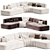 Cashew Modular Sofa Relofthome 3D model small image 3