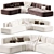 Cashew Modular Sofa Relofthome 3D model small image 6