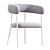 Sleek Oslo Armchair 2015 Model 3D model small image 1