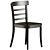 Elegant Liam Dining Chair 3D model small image 5