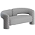 Modern Dudet Sofa by Cassina 3D model small image 3