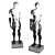Van Der Meulen Metal Sculpture 3D model small image 3